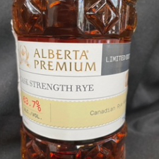 Alberta Premium Cask Strength Rye ($80)