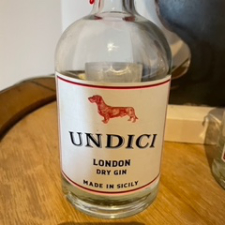 Undici London Dry Gin ($45)