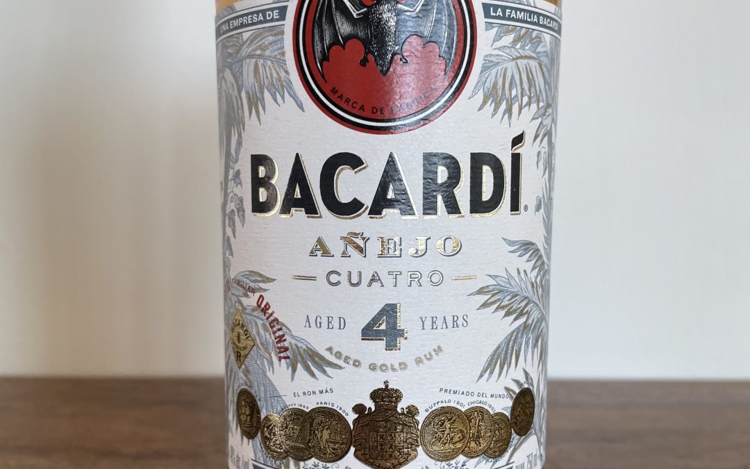 Bacardi Añejo Cuatro Aged Gold Rum ($21)