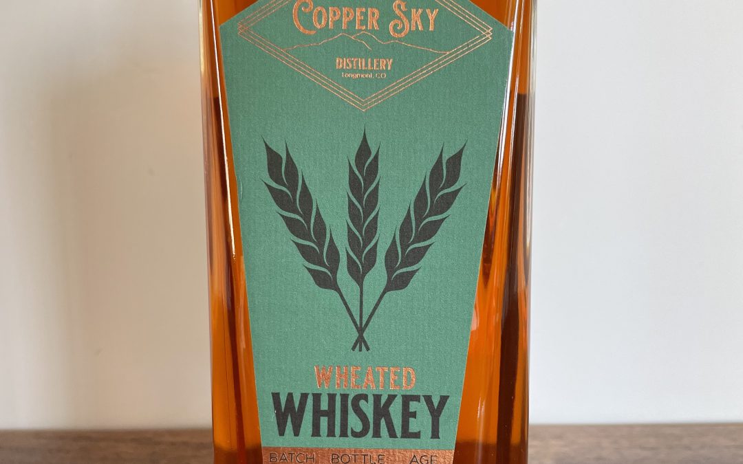 Copper Sky 4 Year Wheated Whiskey, Batch B4 ($65)