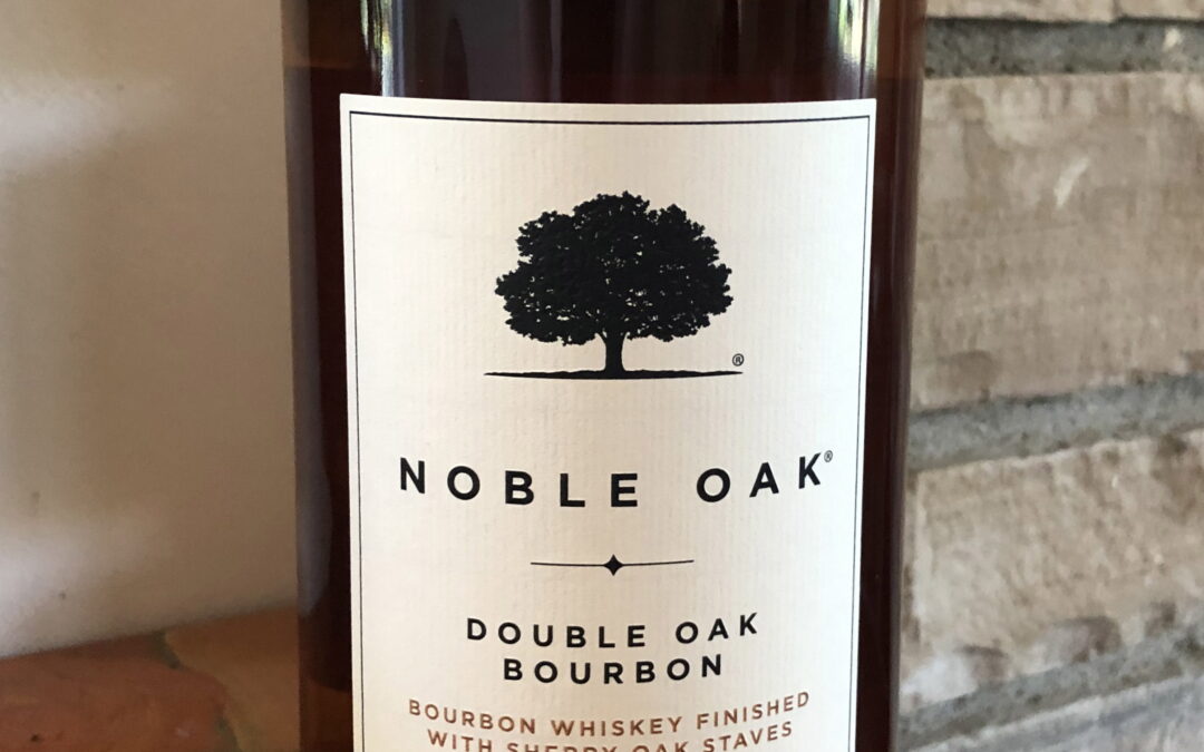 Noble Oak “Double Oak Bourbon” Whiskey ($45)