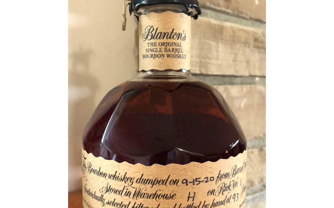 Blanton’s Kentucky Straight Bourbon Whiskey ($70)