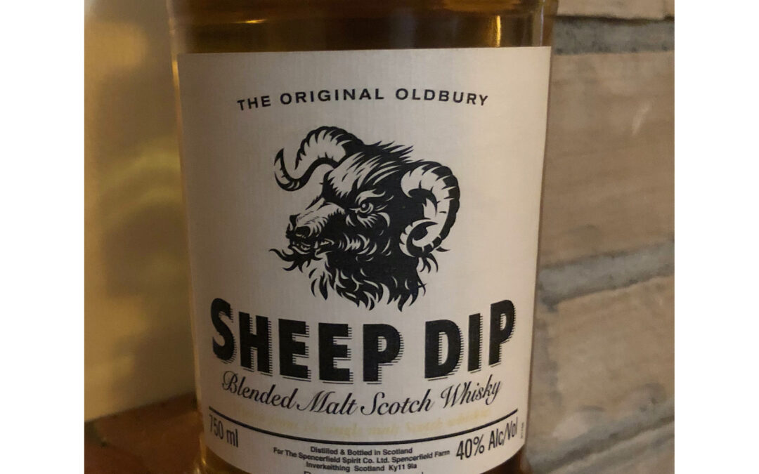 Sheep Dip Blended Malt Scotch Whisky ($40)