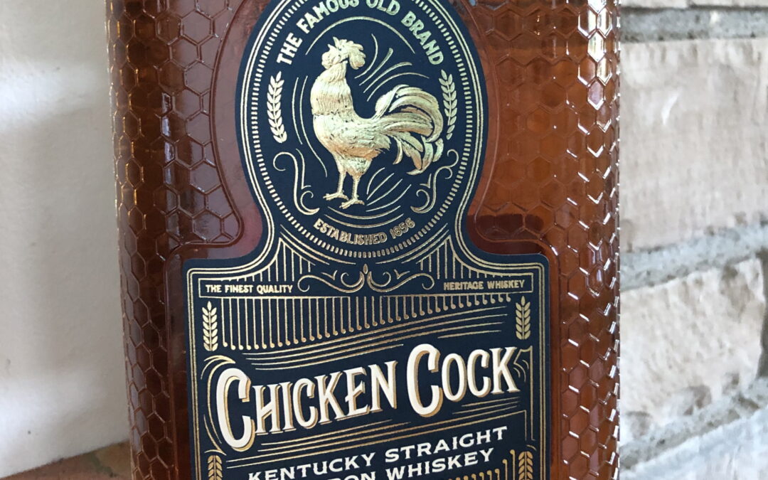 Chicken Cock Kentucky Straight Bourbon Whiskey ($60)