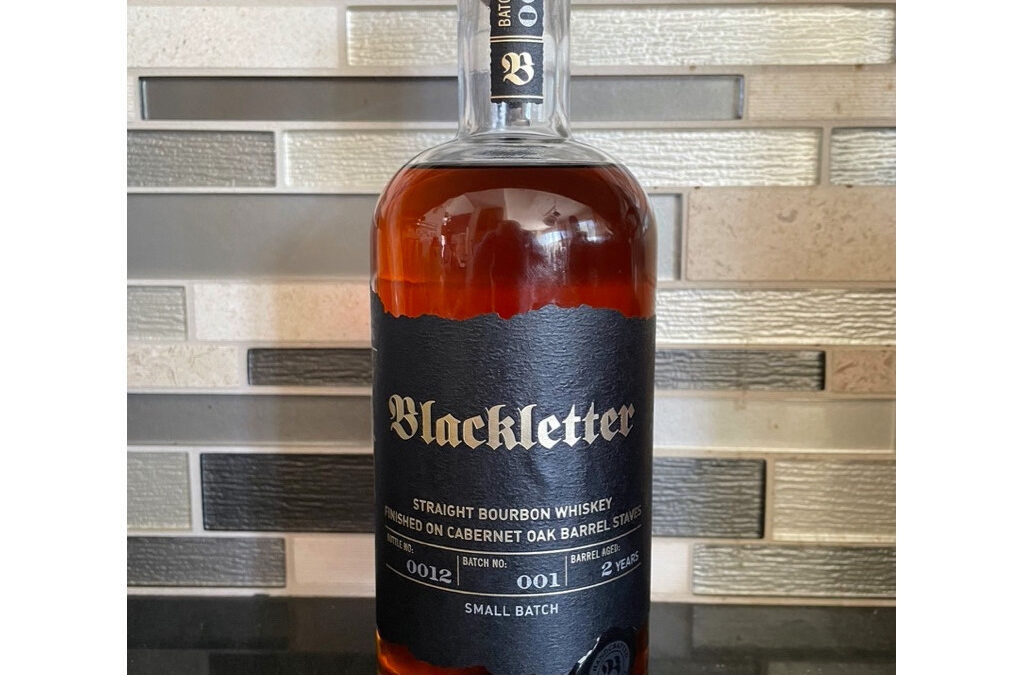 Blackletter Bourbon Batch No. 001 ($50)