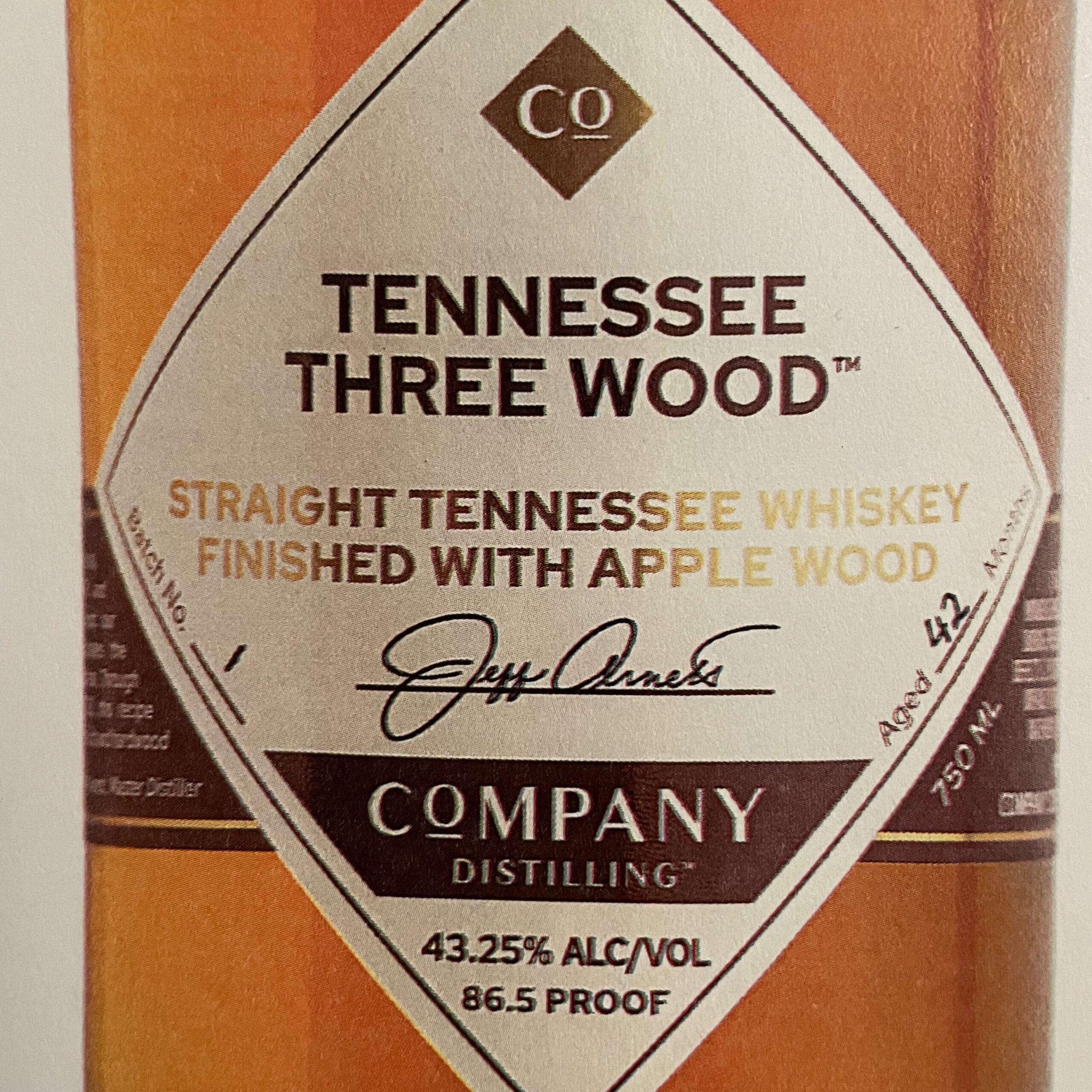 Company Distilling “Tennessee Three Wood” ($55)