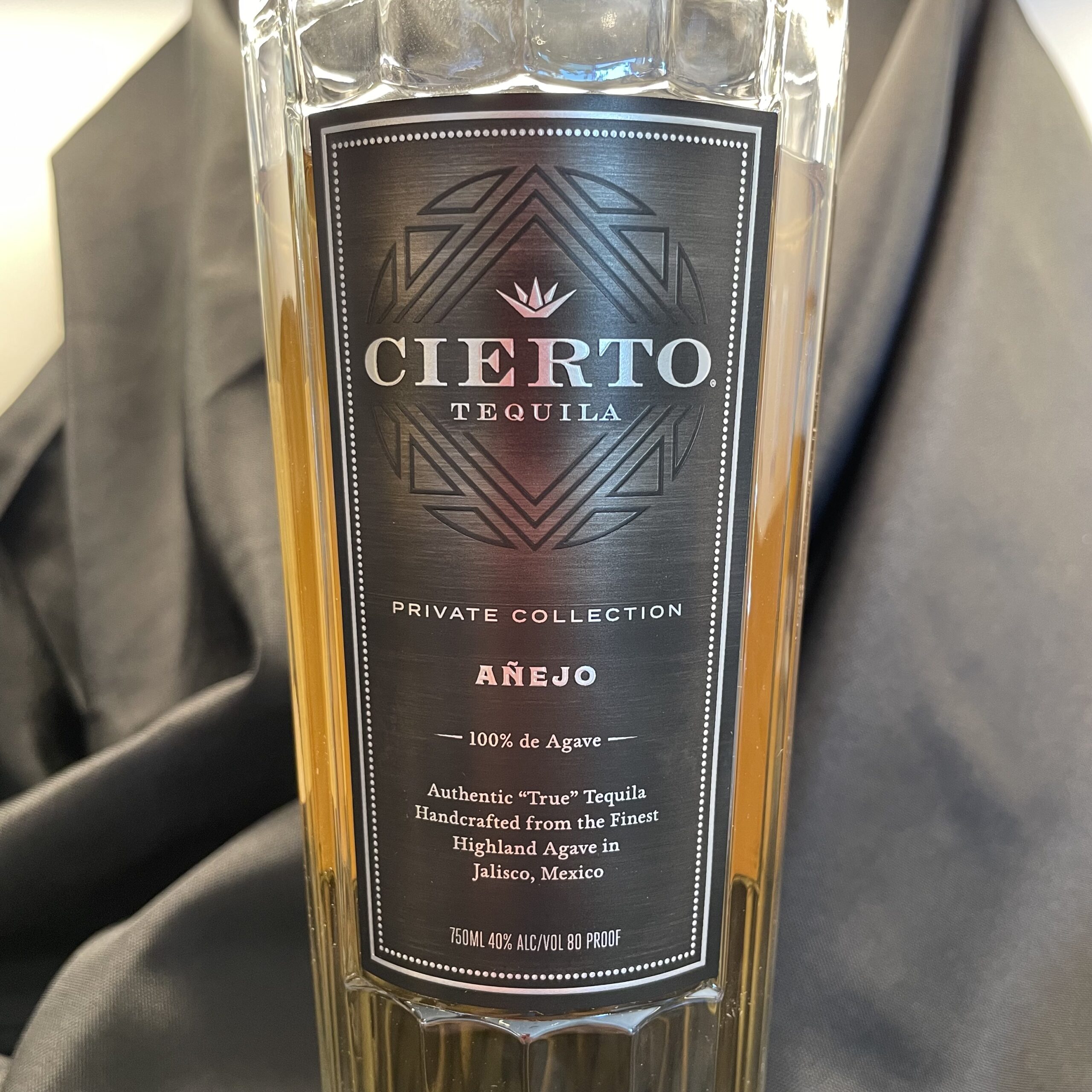 Cierto Tequila Private Collection Añejo ($139)