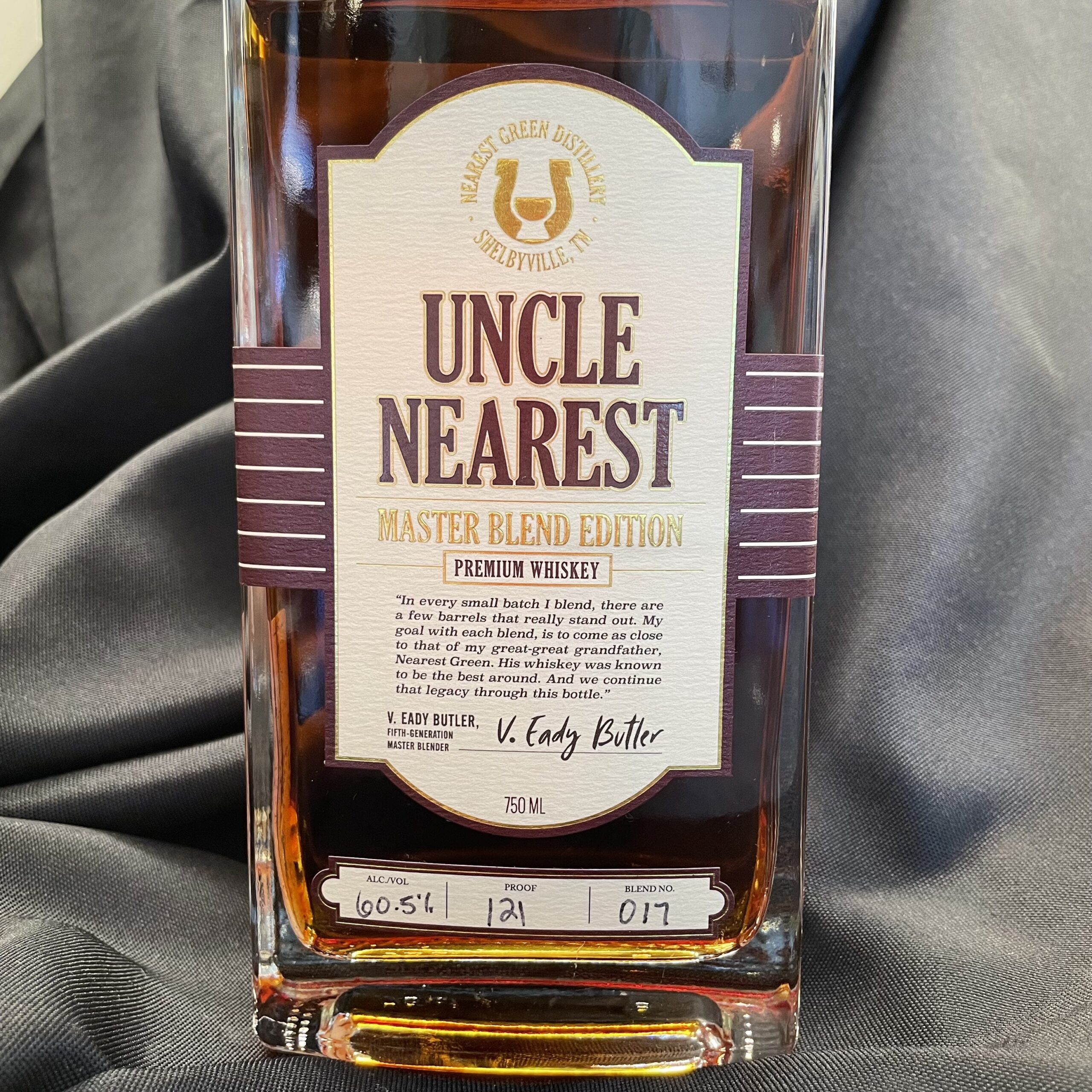 Uncle Nearest Master Blend Edition Whiskey ($149)