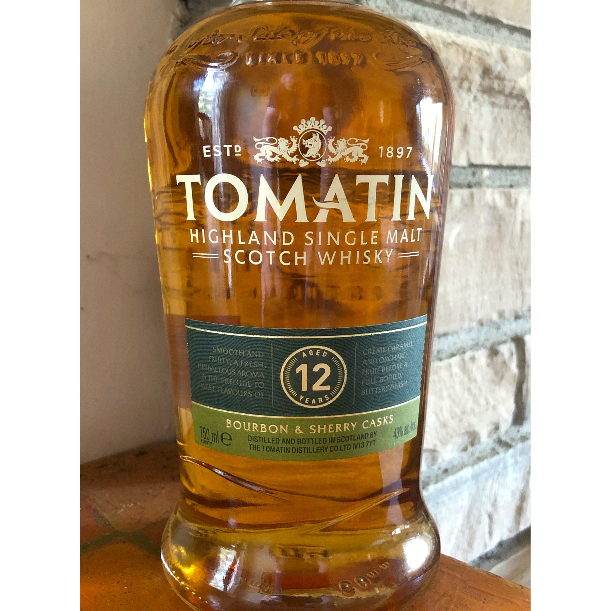 Tomatin Highland Single Malt Scotch ($45)