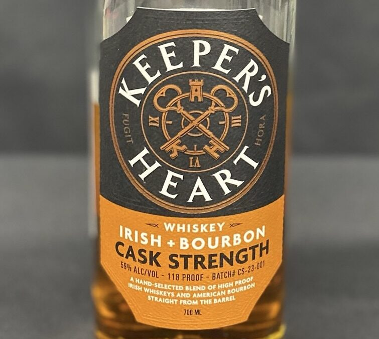 Keeper’s Heart Irish + Bourbon, Cask Strength ($50)