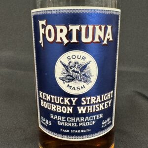 Fortuna Barrel Proof Bourbon Whiskey ($100)