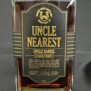 Uncle Nearest Single Barrel Whiskey, Barrel 101 ($79)