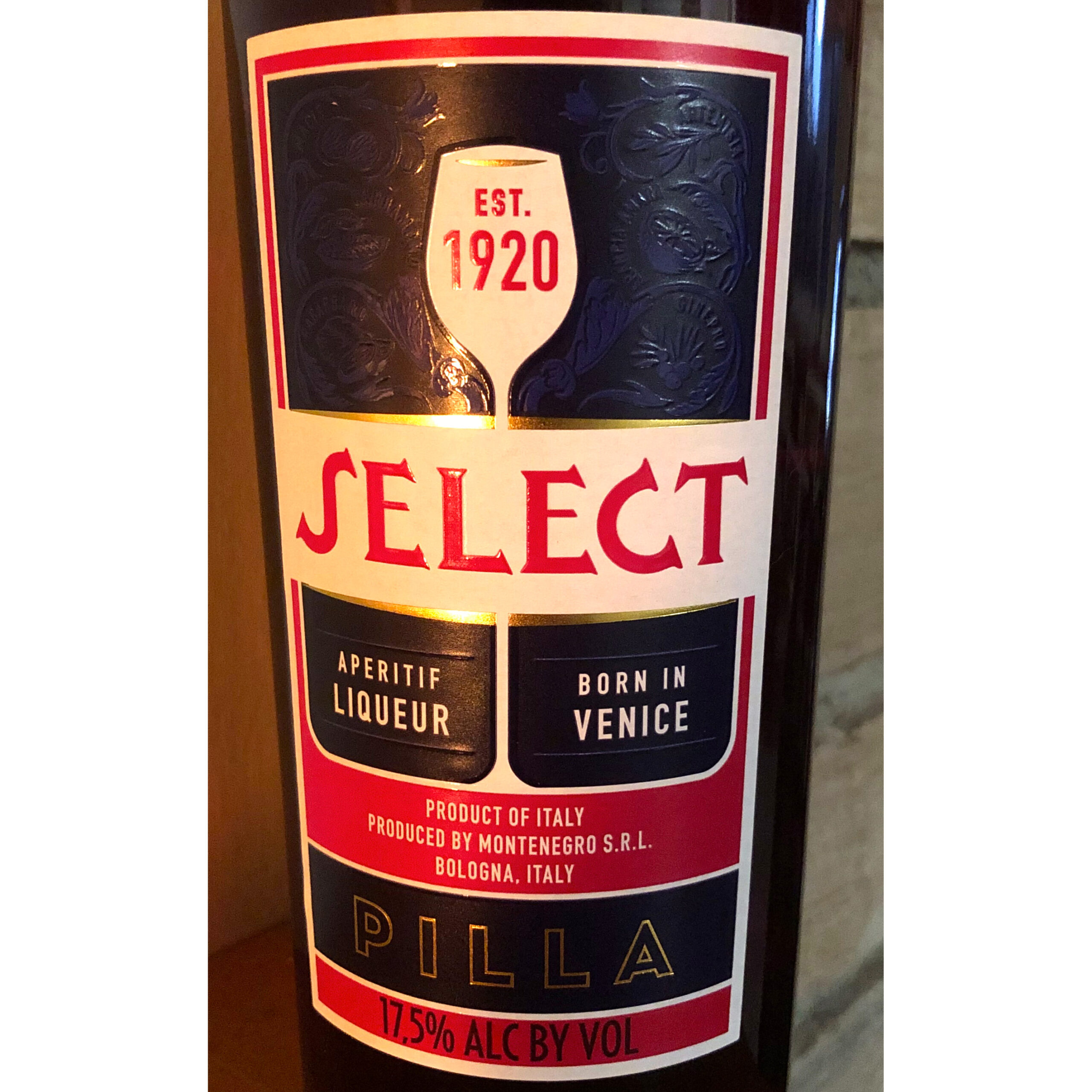 Select Apertivo ($25)