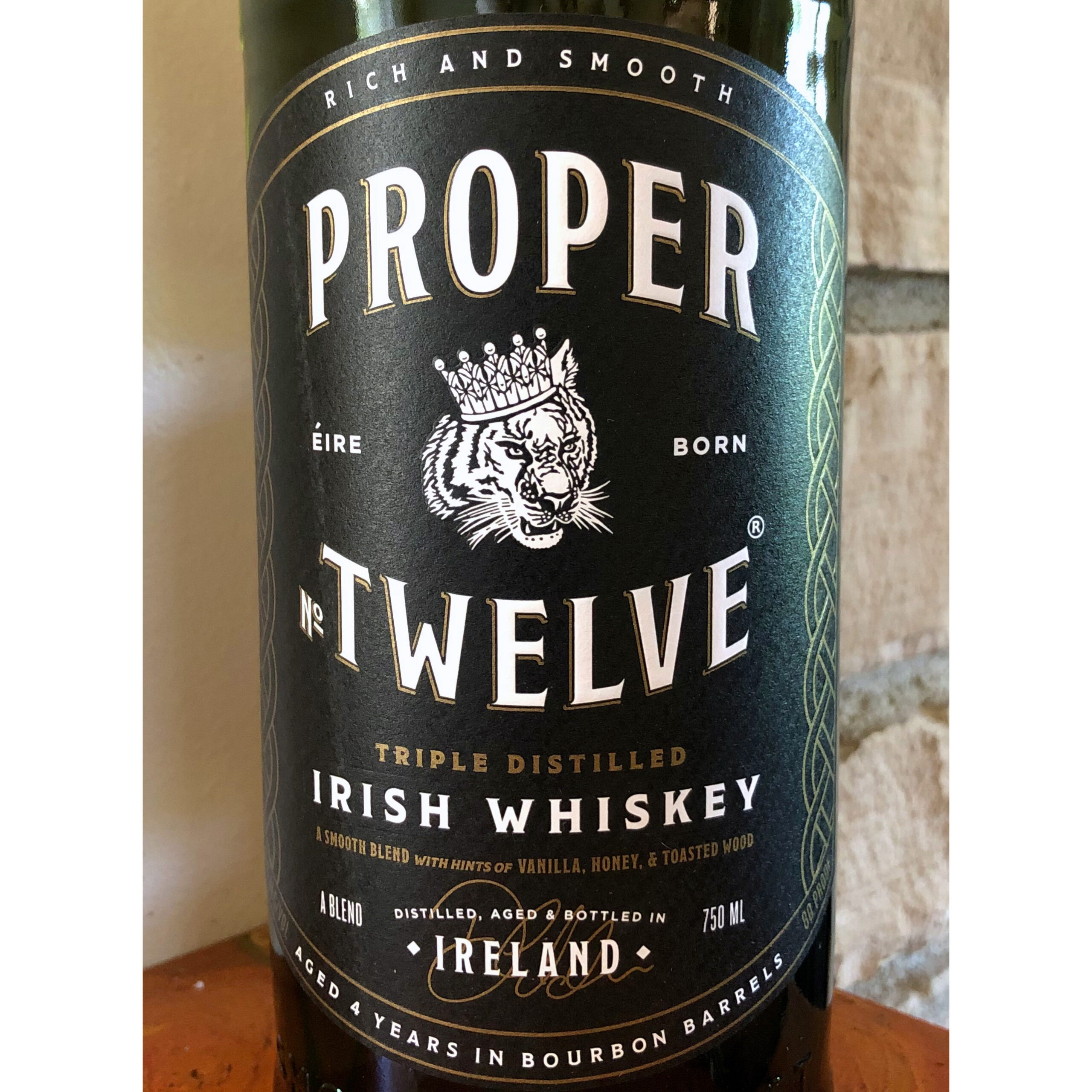 Proper No. Twelve Irish Whiskey ($28)