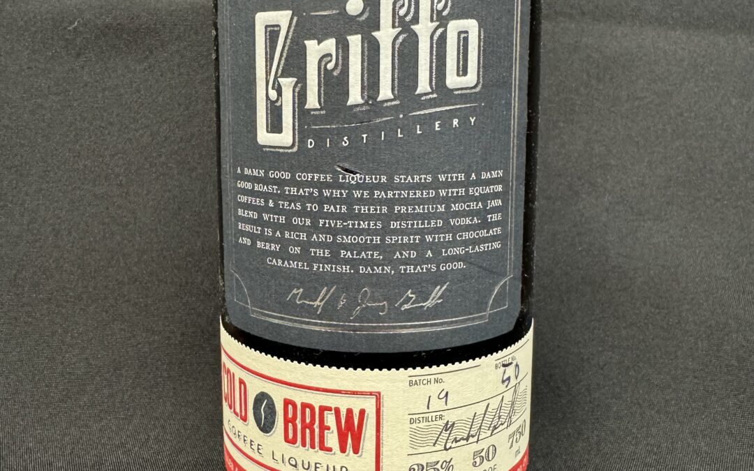 Griffo Cold Brew Coffee Liqueur ($32)