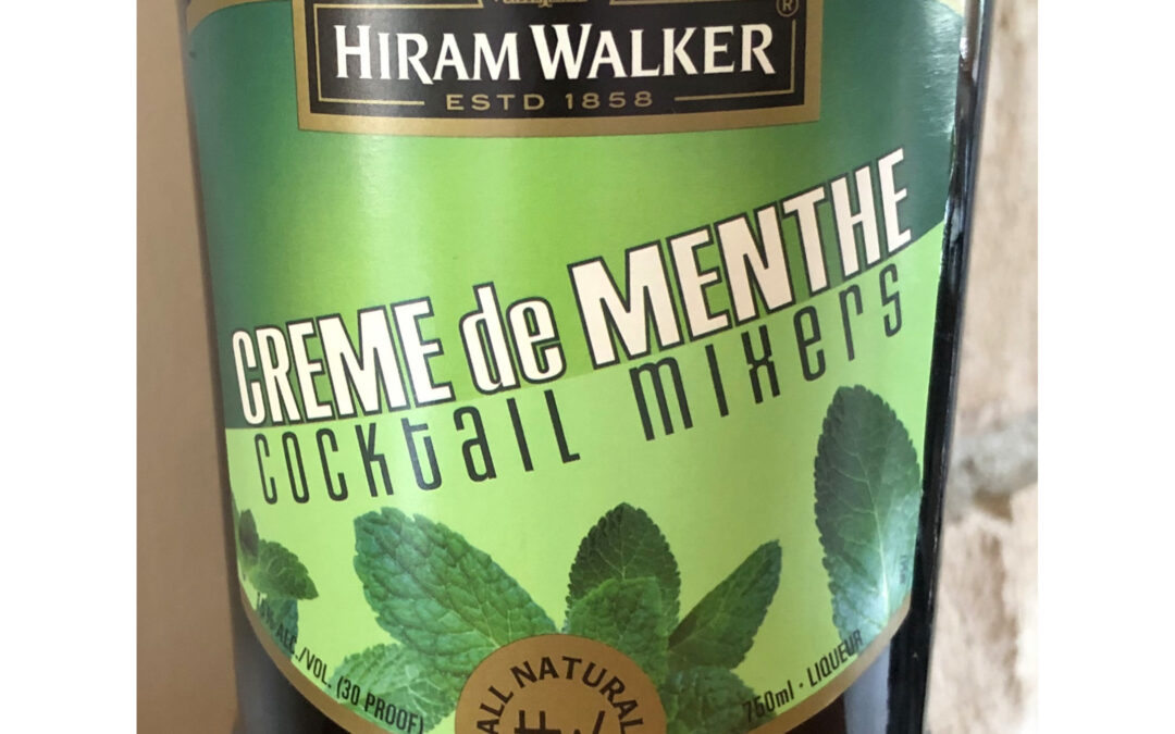 Hiram Walker Creme de Minthe ($12)