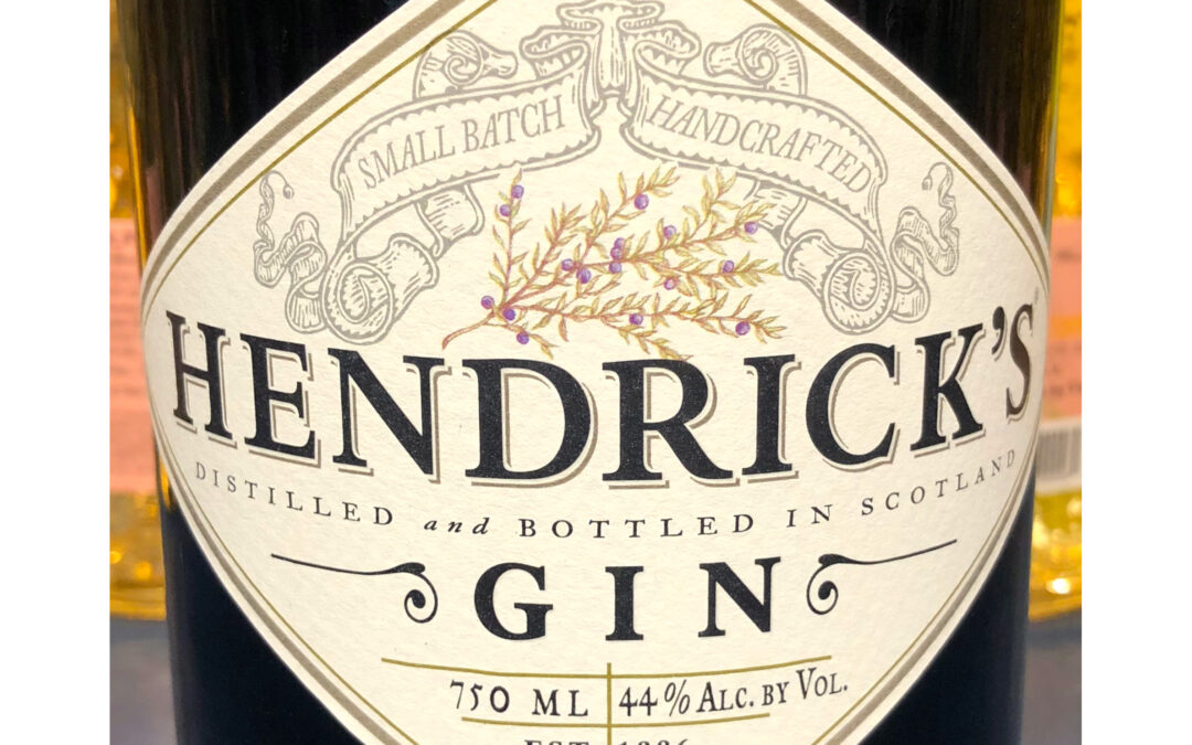 Hendrick’s Gin ($37)