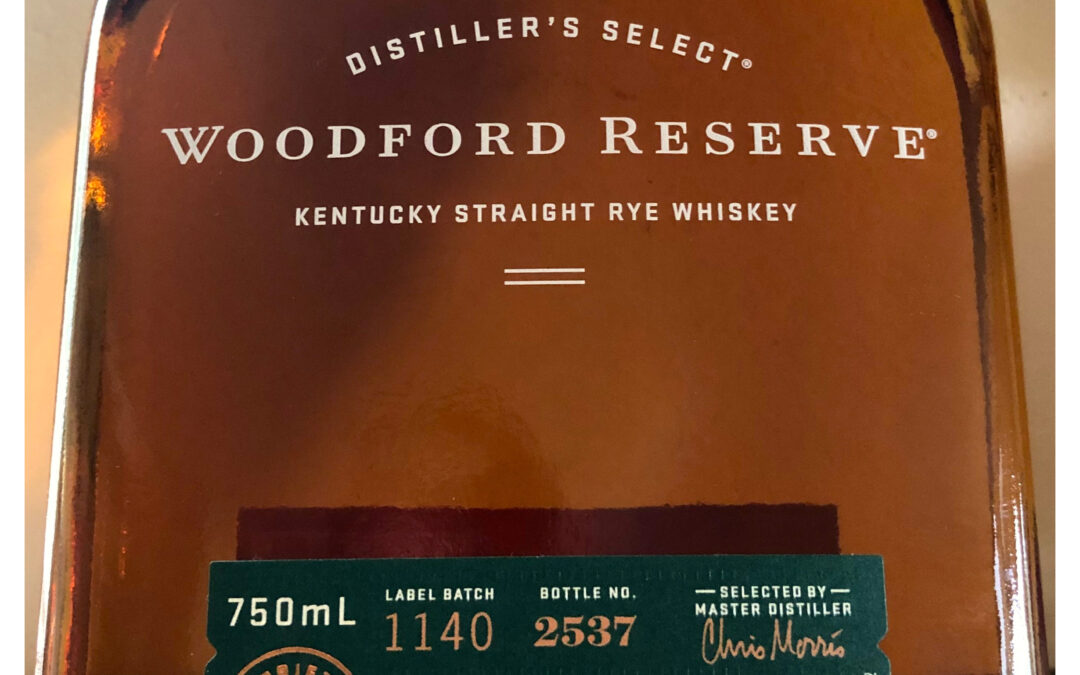 Woodford Reserve Kentucky Straight Rye Whiskey ($46)