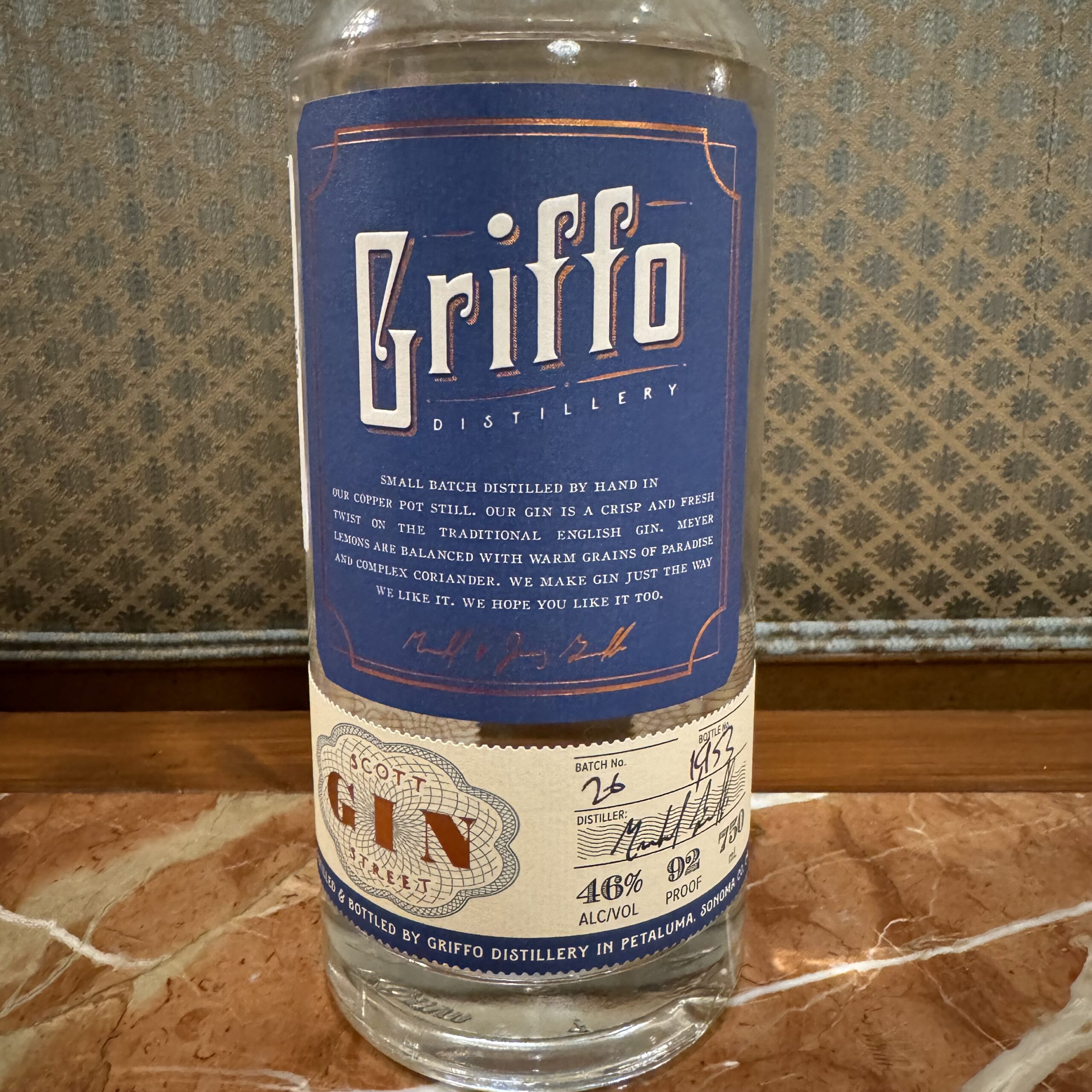 Griffo Scott Street Gin ($32)