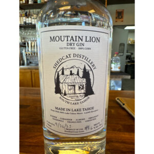 Shedcat Distillery Mountain Lion Dry Gin ($54)