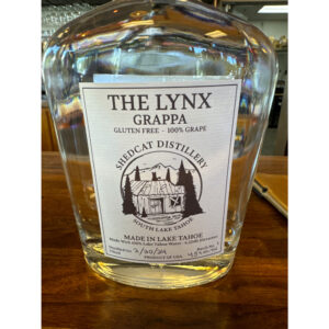 Shedcat Distillery “The Lynx” Grappa ($64)