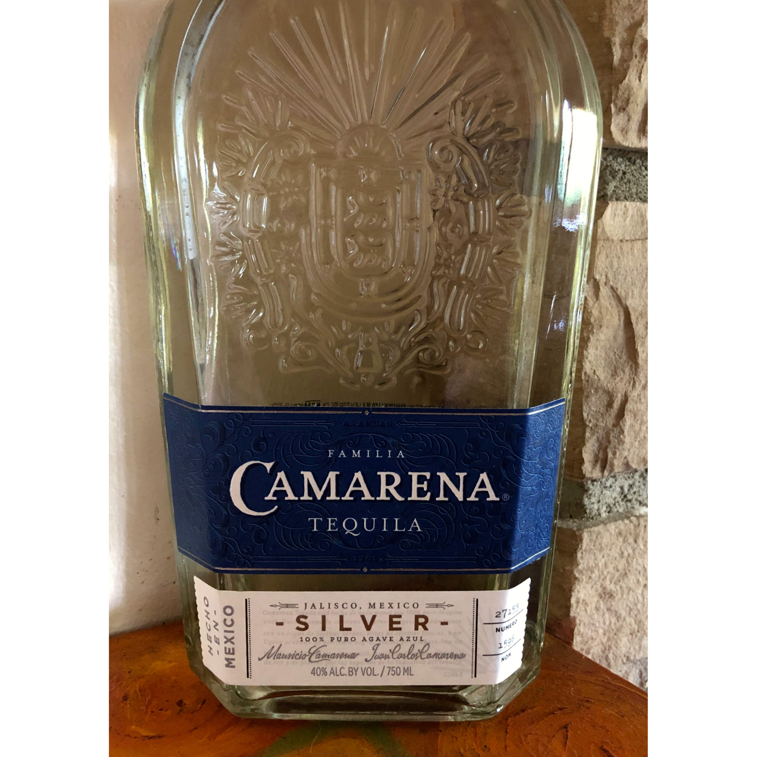 Familia Camarena Silver Tequila ($21)