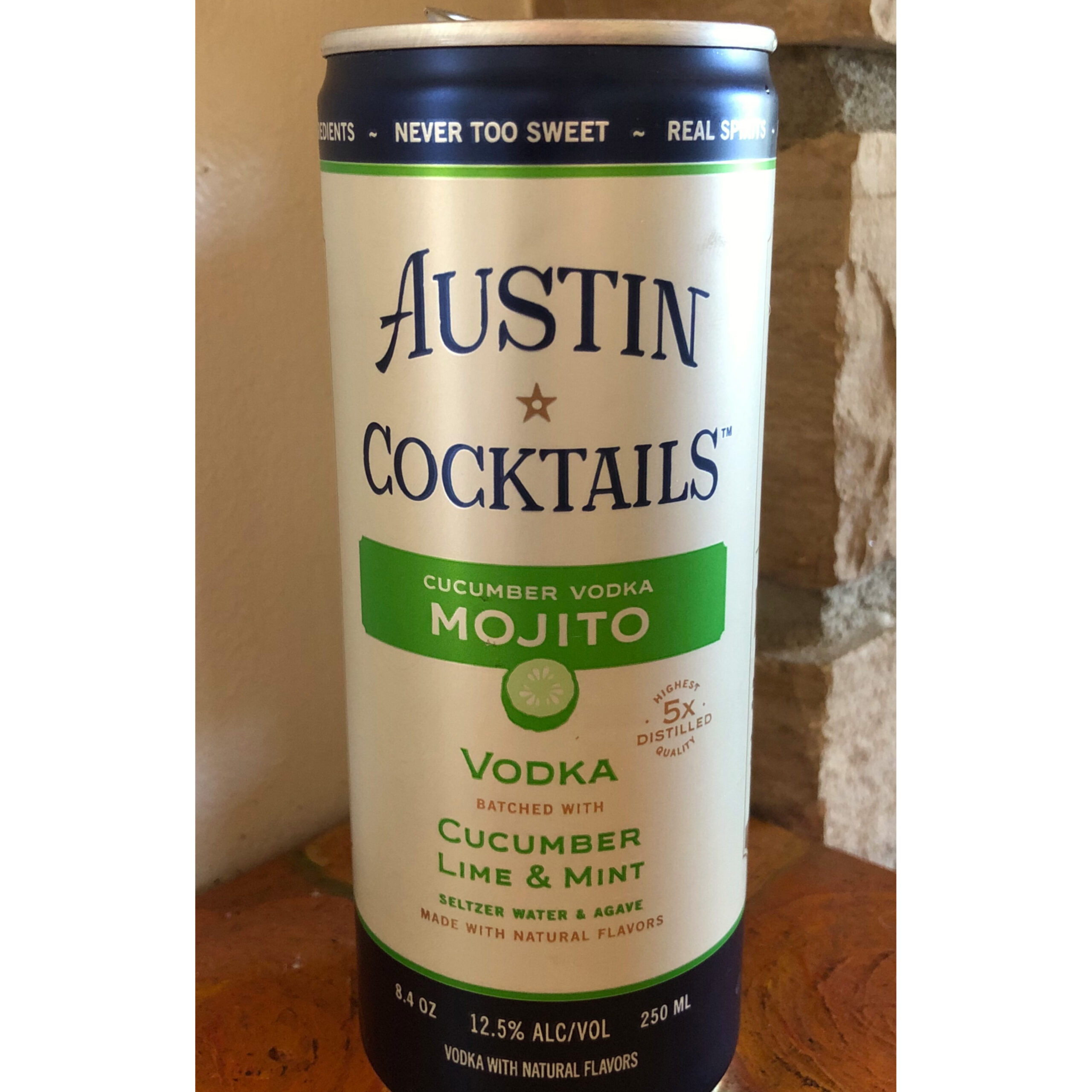 Austin Cocktails Cucumber Vodka Mojito ($15)