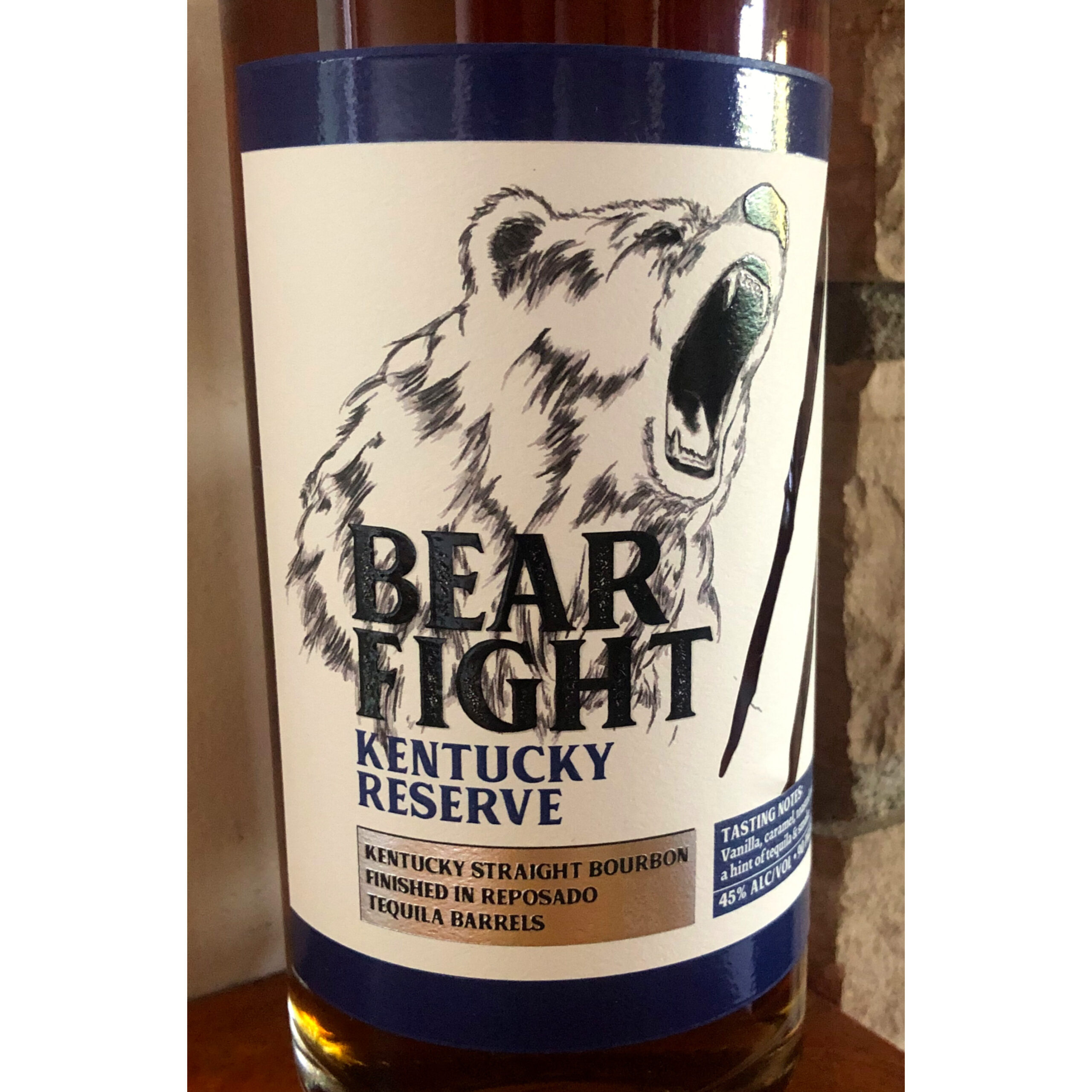 Bear Fight Kentucky Reserve Bourbon ($35)