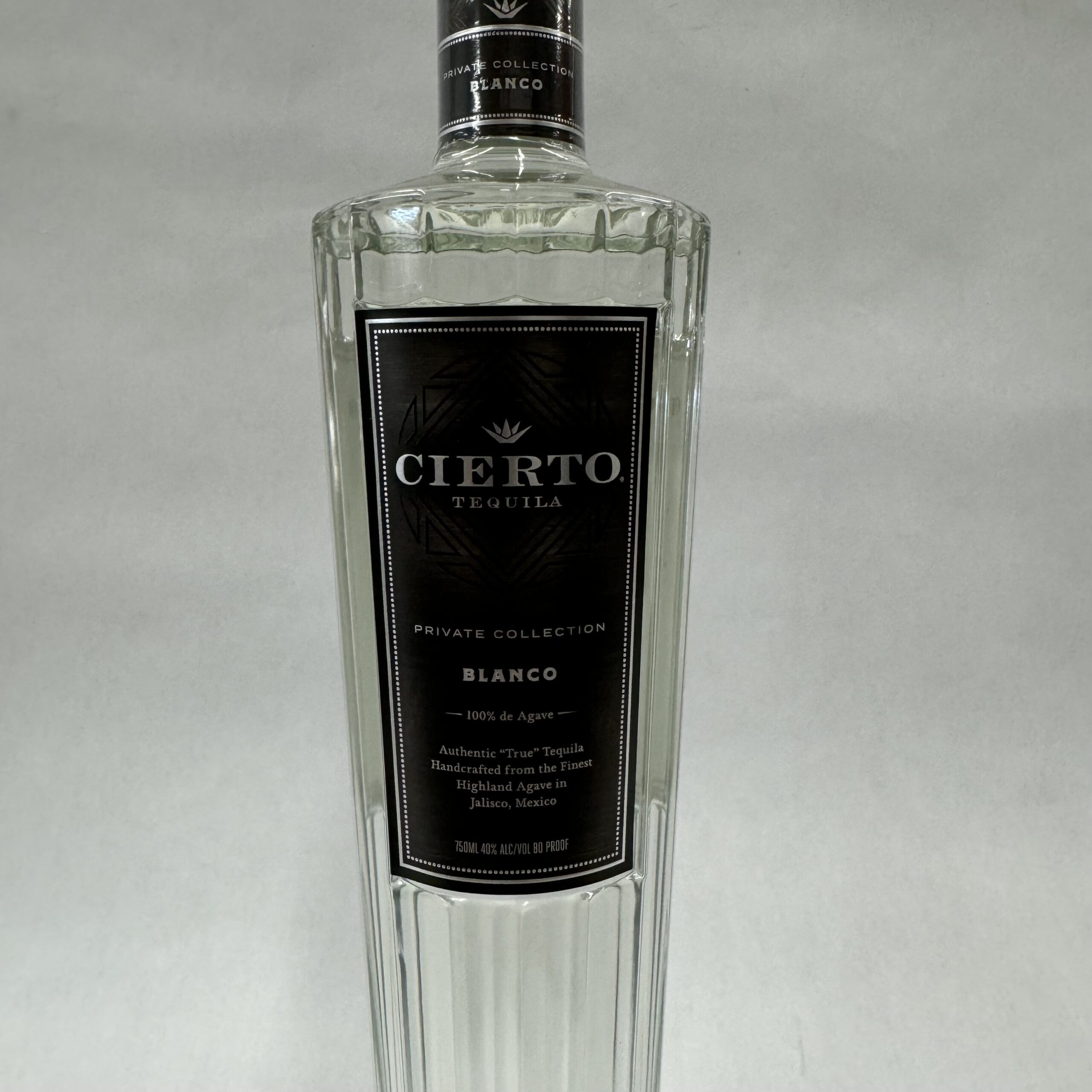 Cierto Tequila Blanco, Private Collection ($79)