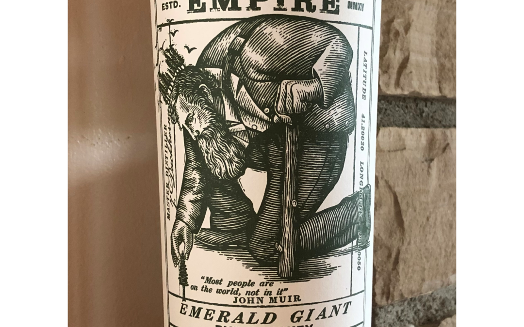 Redwood Empire “Emerald Giant” Rye Whiskey ($37)