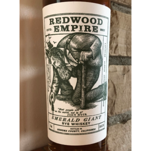 Redwood Empire “Emerald Giant” Rye Whiskey ($37)