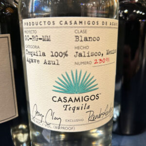 Casamigos Tequila Blanco ($60)