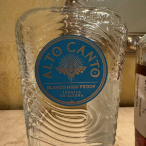 Alto Canto Tequila Blanco High Proof ($90)