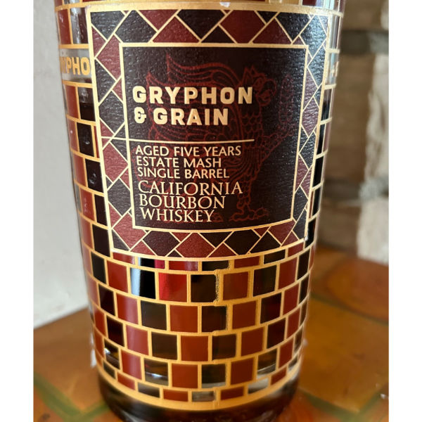 Gryphon & Grain Bourbon Whiskey ($75)