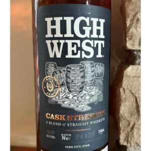 High West Cask Strength Whiskey ($80)