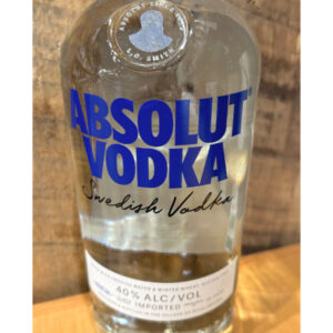 Absolut Vodka ($20)