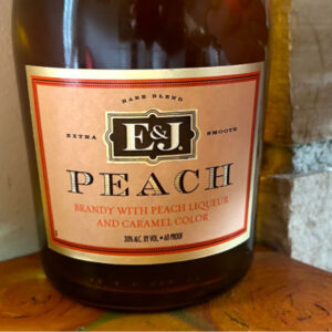 E&J Peach Brandy ($16)