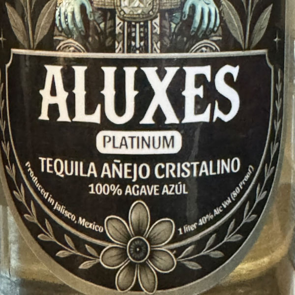 Aluxes Añejo Cristalino ($37)