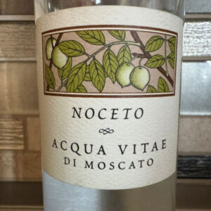 Noceto Acqua Vitae di Moscato ($49)